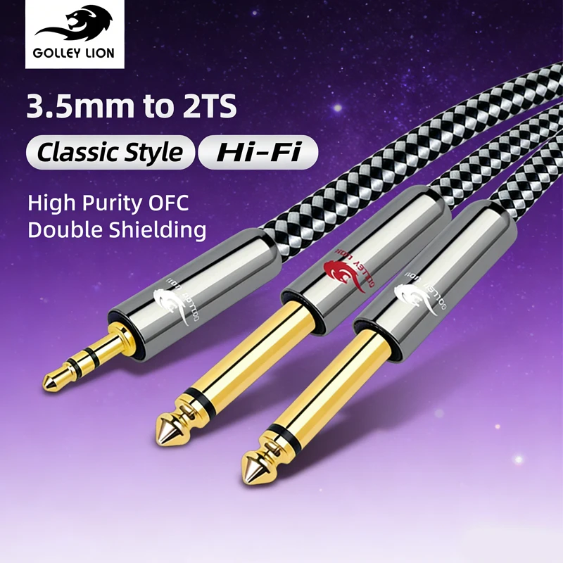 Aux Male Mono 6.5Mm…