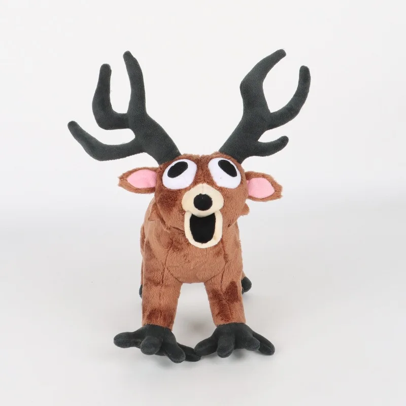 99 Aights In The Forest Deer Plush Game Peripheral 99 Aights Deer and Owl Birthday Xmas Halloween Gift Toys for Kids Home Decor