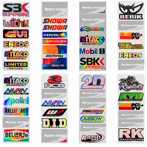 10 best sales honda motorcycle stickers - №7
