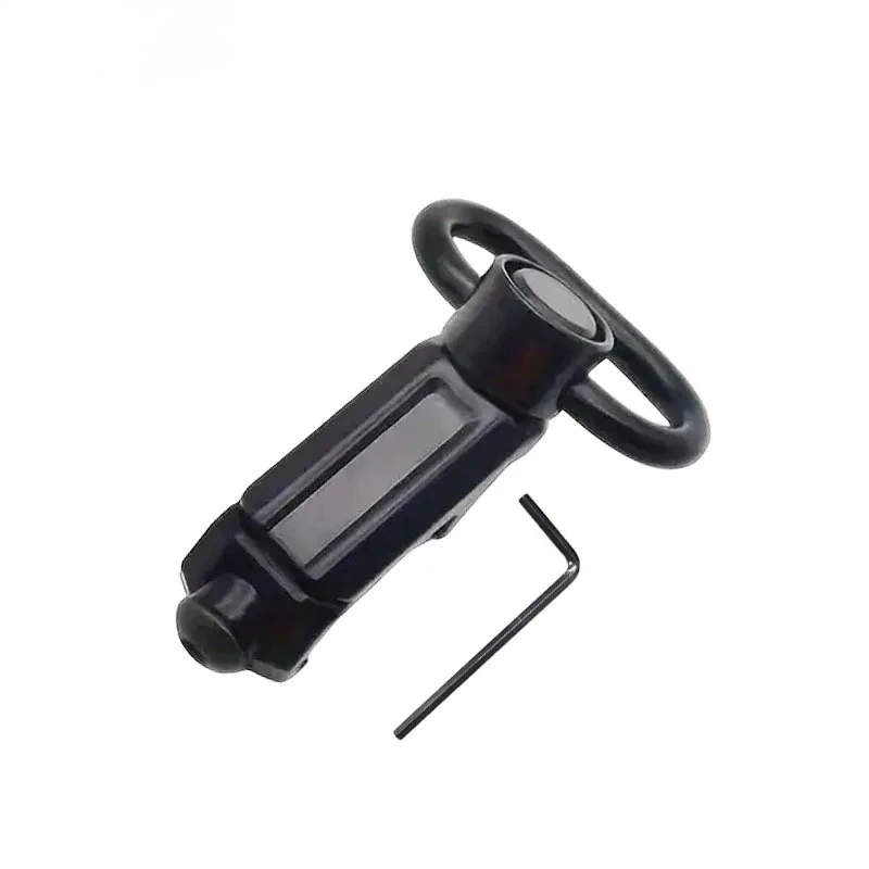 NONE Tactic Gear QD Sling Swivel Picatinny Rail Mount Black 4