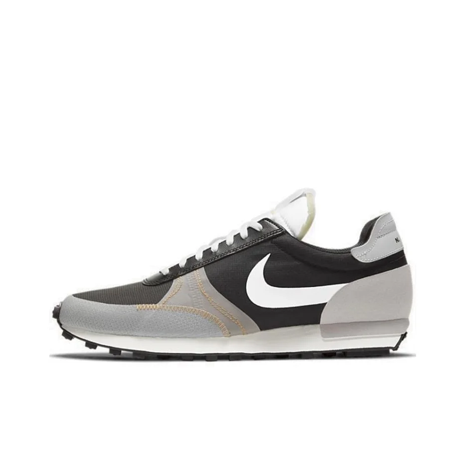 Nike Daybreak Type Vintage Cushioning Slip Resistant Abrasion Resistant Low top Running Shoes Unisex Black White Gray CU1756-001