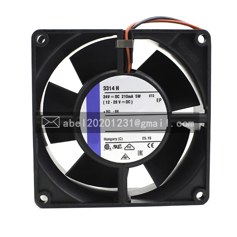 

BRAND NEW 3314H 3314 H ORIGINAL 24VDC 5W COOLING FAN COOLER 9232 92*92*32MM