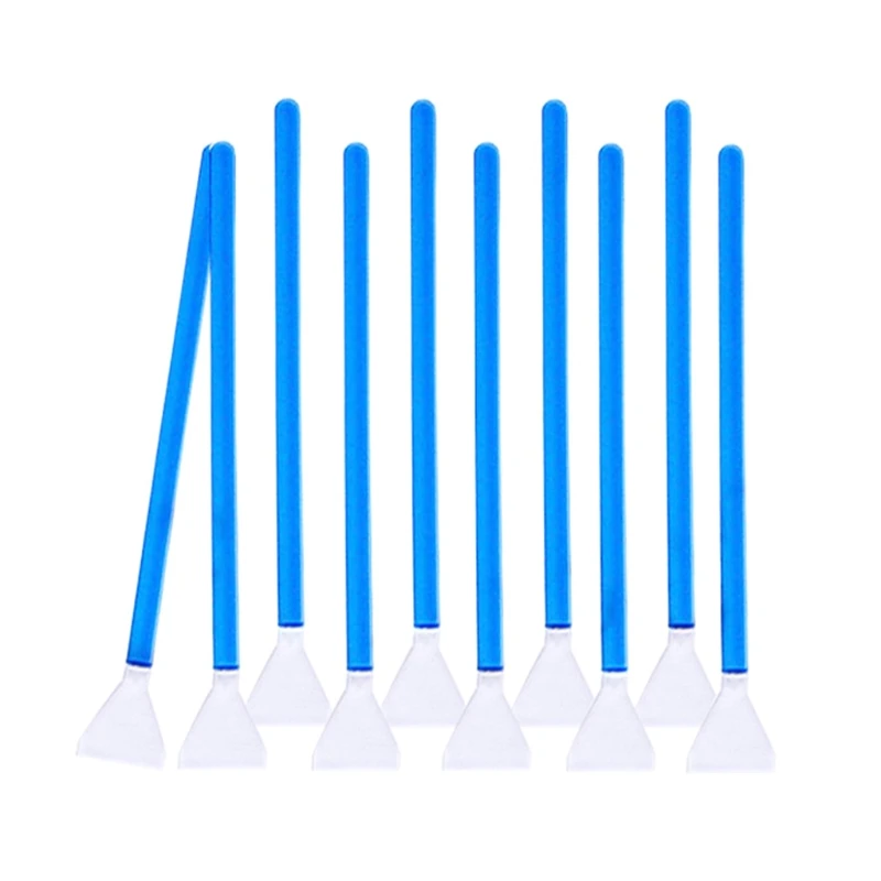 Tampone di pulizia del sensore da 10 pezzi per Nikon DSLR SLR CCD CMOS strumento di pulizia dell'obiettivo della fotocamera digitale detergente per tessuti in fibra da 12mm