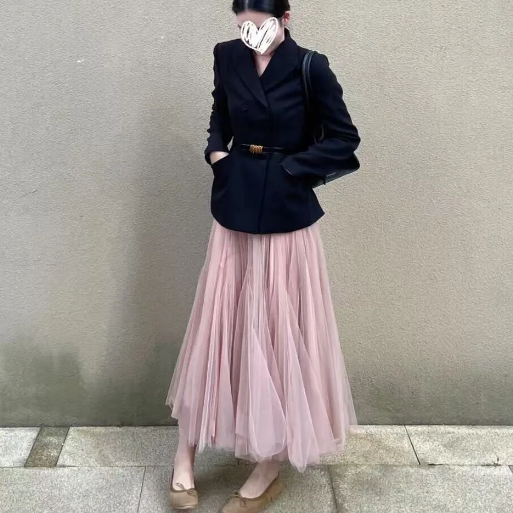 

Ранняя осень, модный комплект, женская юбка с высокой талией и костюм, джинсовый комплект из двух предметов, шикарная женская одежда для взрослых