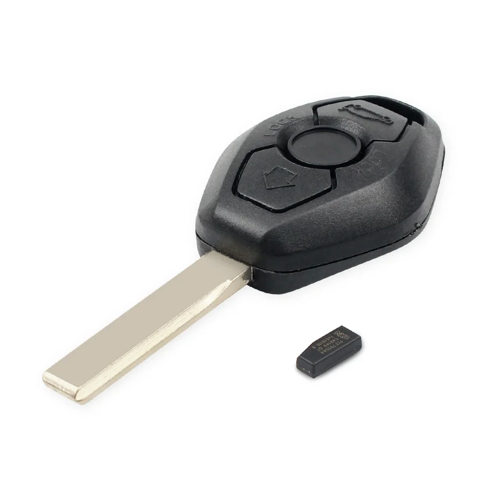 KEYYOU Remote Car Key For BMW EWS X3 X5 Z3 Z4 3 5 7 Series E38 E39 E46 Fob 3 Buttons Transmitter HU92 Blade ID44 Chip 315Mhz