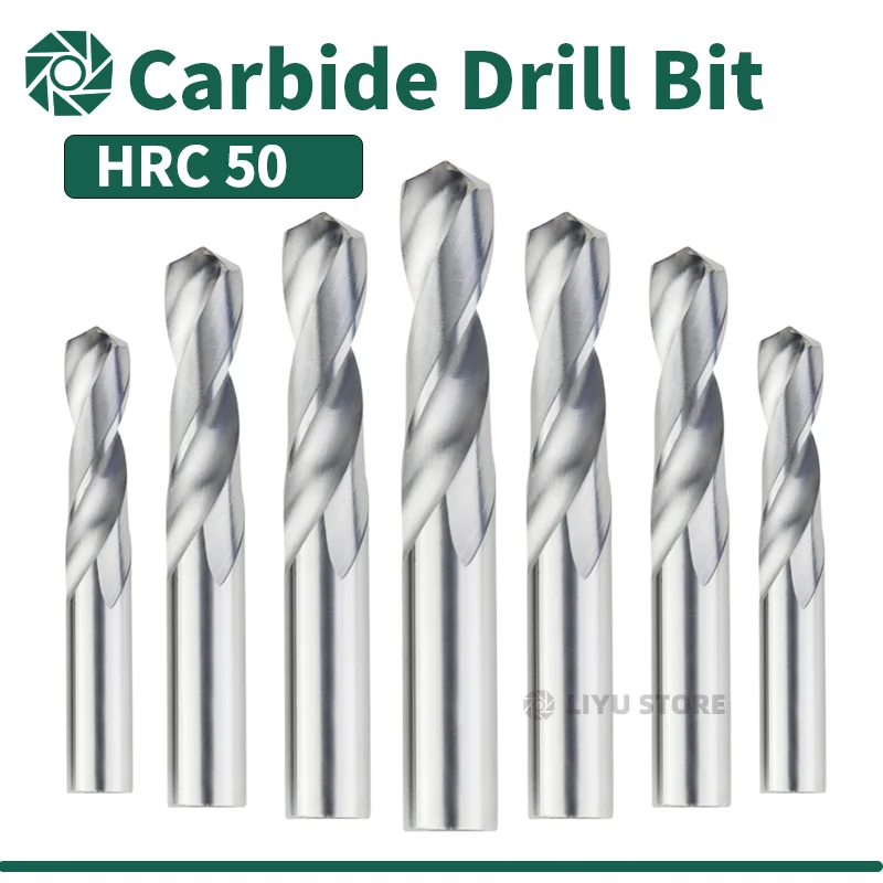 Solide Wolfram Drll Bit Hartmetall Bohrer Bits Für CNC Hartmetall Gwist Bohrer 1,0-20mm Metallbearbeitung Bit Hartmetall fräsen Cutter