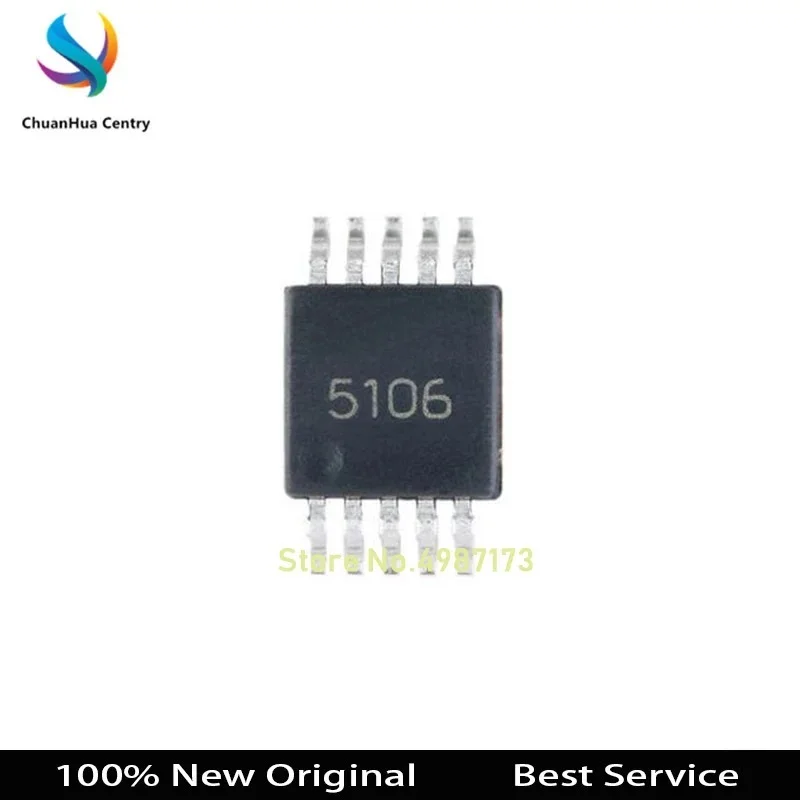 10 Pcs/Lot LM5106MMX/NOPB 5106 VSSOP-10 100% New Original In Stock