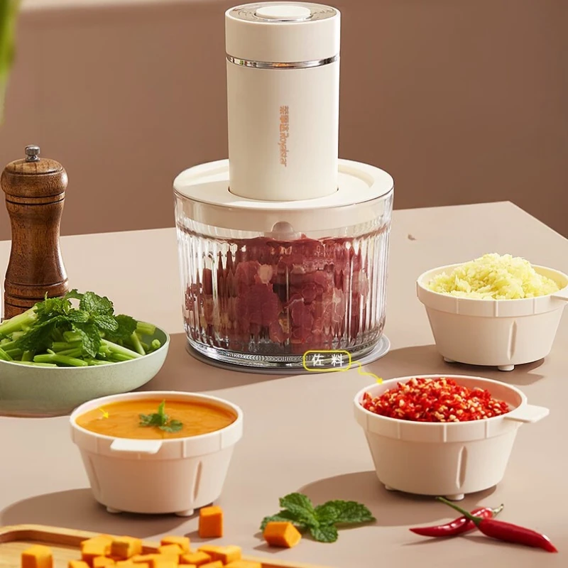 

‌Automatic Meat Grinder for Home Cooking 304 Stainless Steel Blade Compact Storage Multi-functional Food Processor for Meat‌