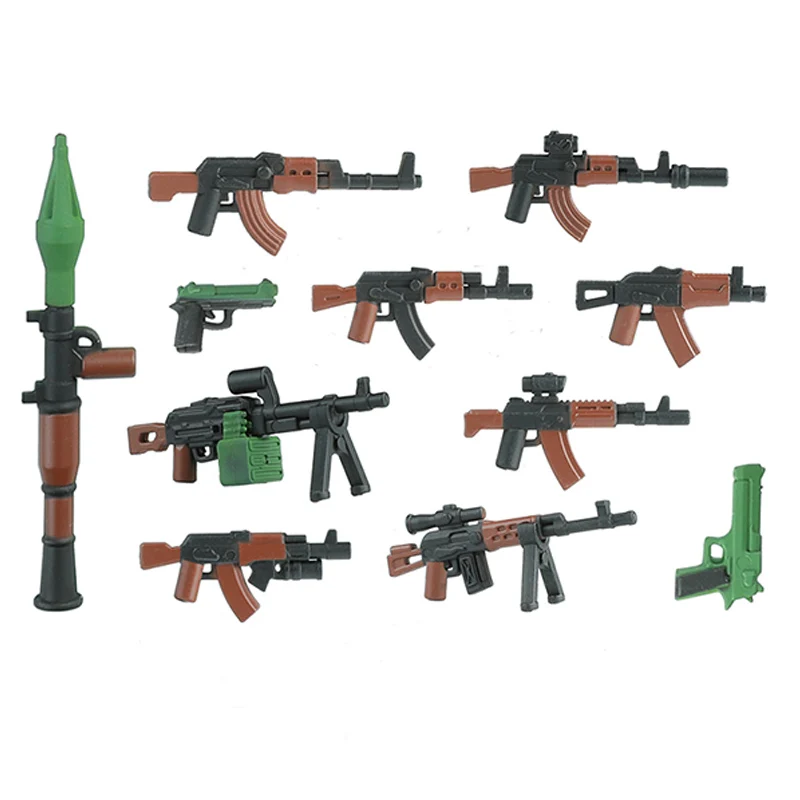 Militär Russland Spezialeinheiten SWAT Bausteine Deutscher KSK US Stadtpolizei Armee Angriffssoldat Figur Waffen Bausteine Spielzeug