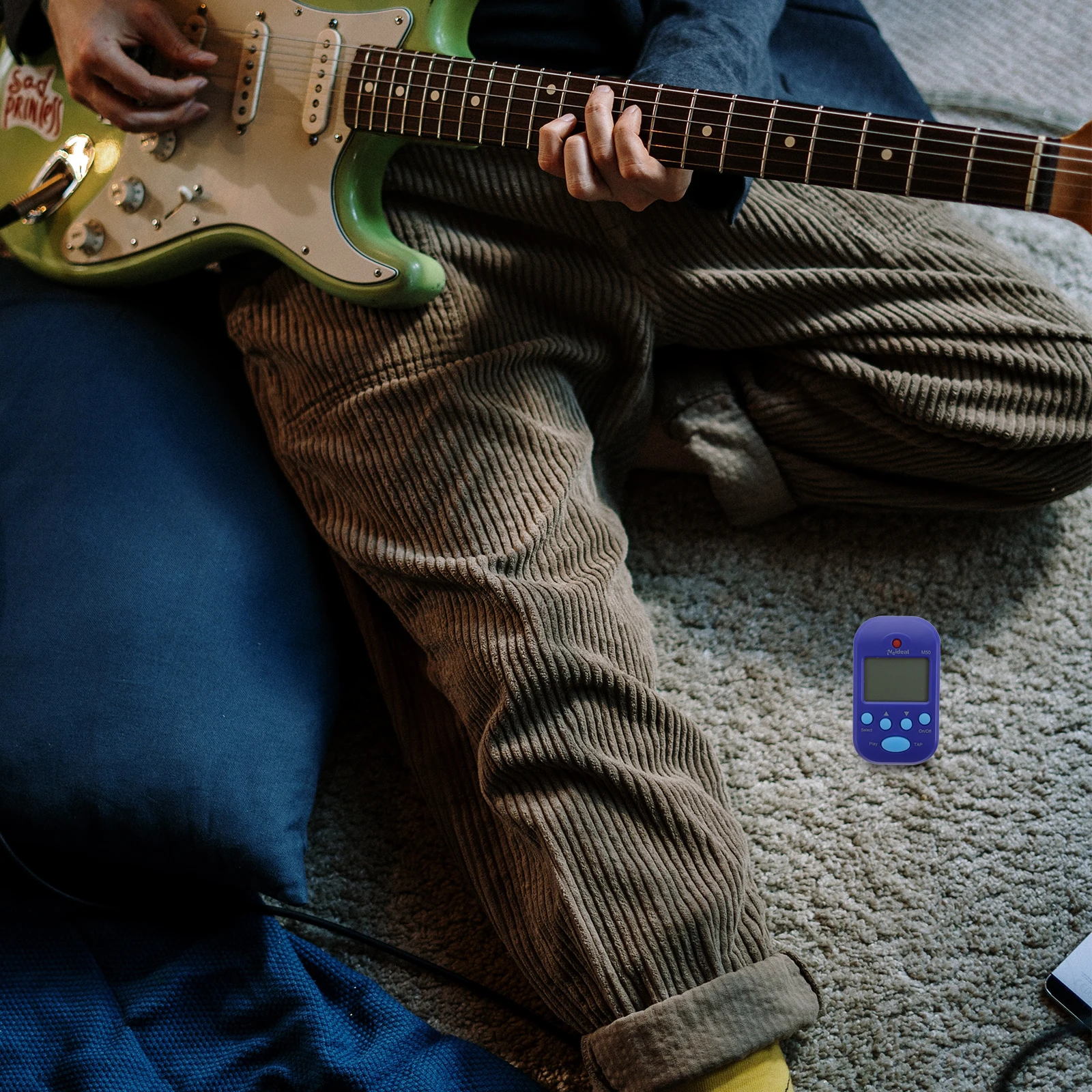 

Mini Electronic Metronome Professional Guitar Piano Beat Digital Tuner Universal Musical Instrument Tool Durable Simple