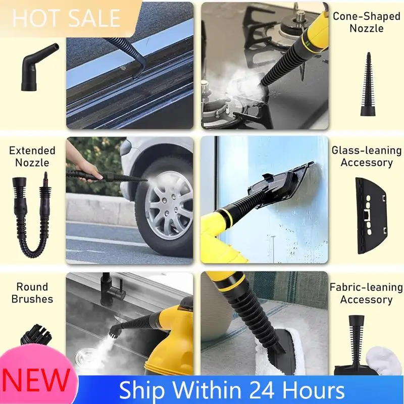 

~2025 Trendhandheld Steam Cleaner Multipurpose Portable Pressurized Steam Cleaner For Couch Clothes Mattress Car Seats Kitchen
