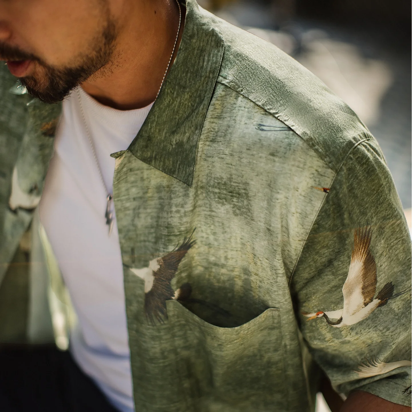 

Maden Men's Vintage Short Sleeve Lyocell Shirt Loose Oversized Lightweight Summer Trend Handsome Casual Male Street Fashion Tops