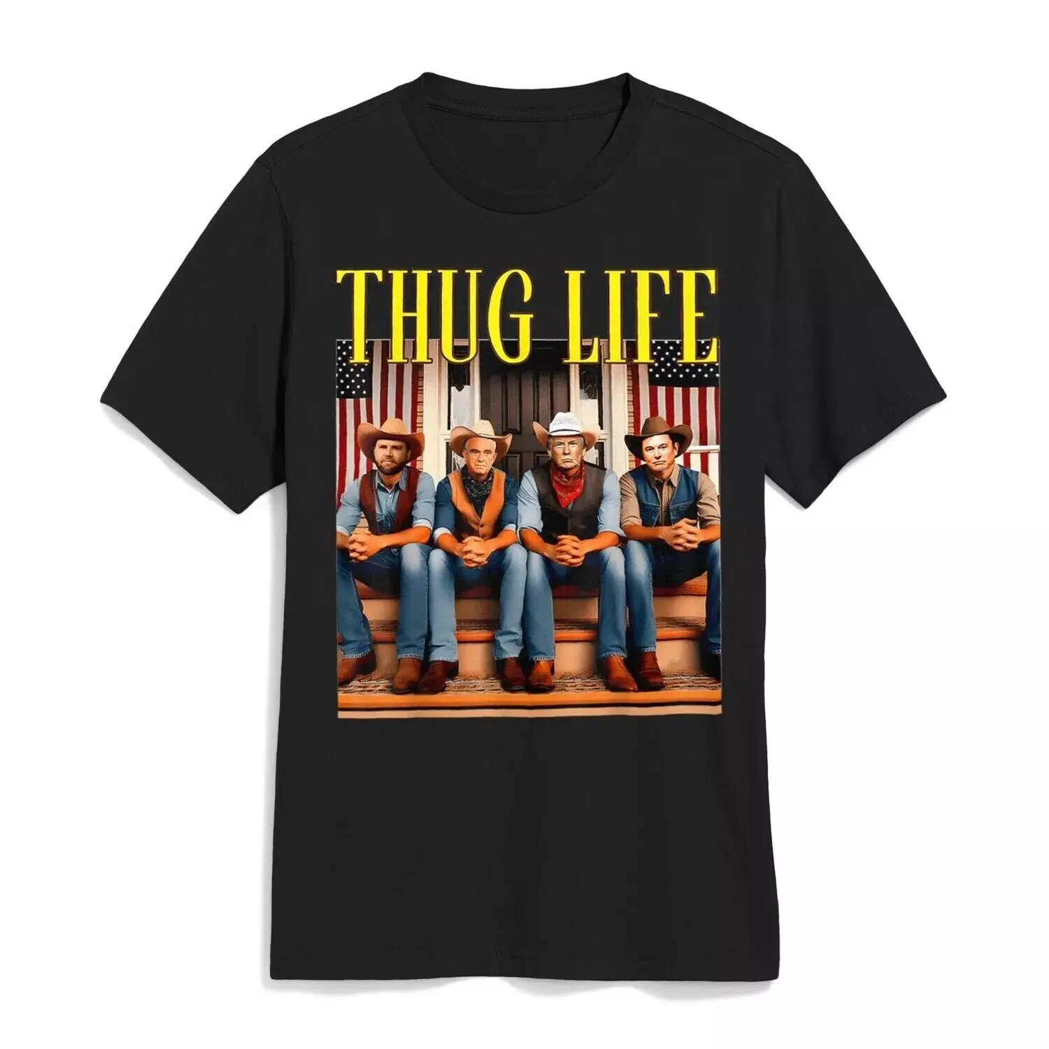 

Thug Life Trump Vance Kennedy Elon T-Shirt