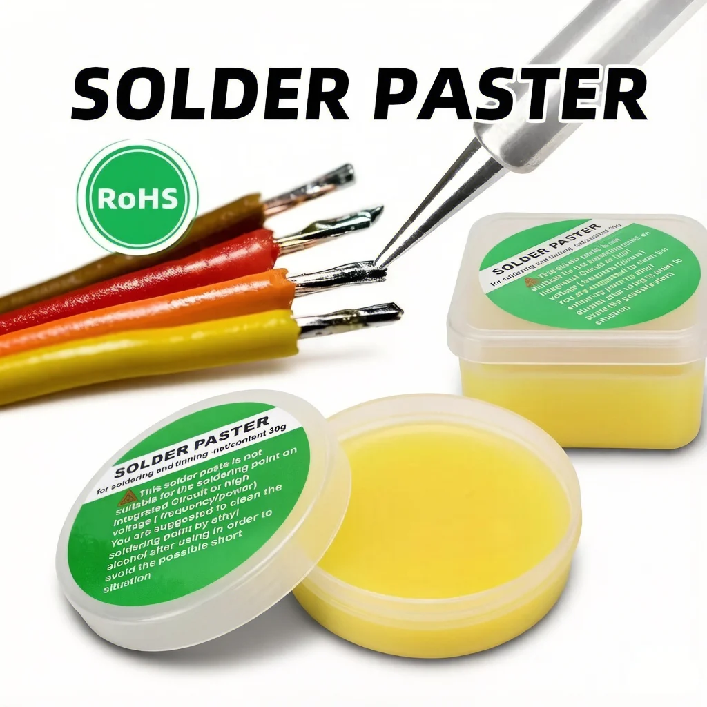 30g 50g 100gNew Solder Flux Paste for Lead-Free Electronics No-clean Rosin Soldering Rosin Flux DIY Soldering