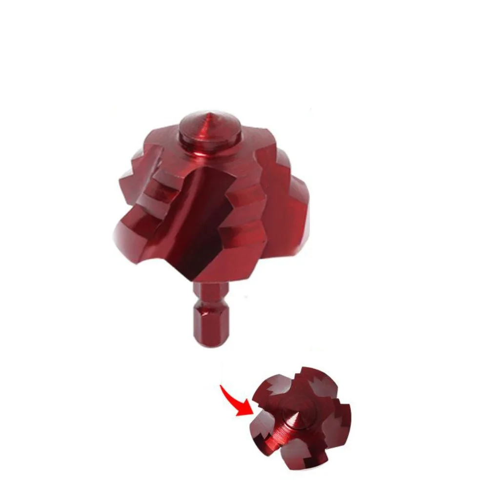 Spiral PPR Lifting Drill Bit 15-31mm High-Speed Steel Water Pipe Expansion Drill Bit Hex Shank High Hardness Stepped Drill Bit