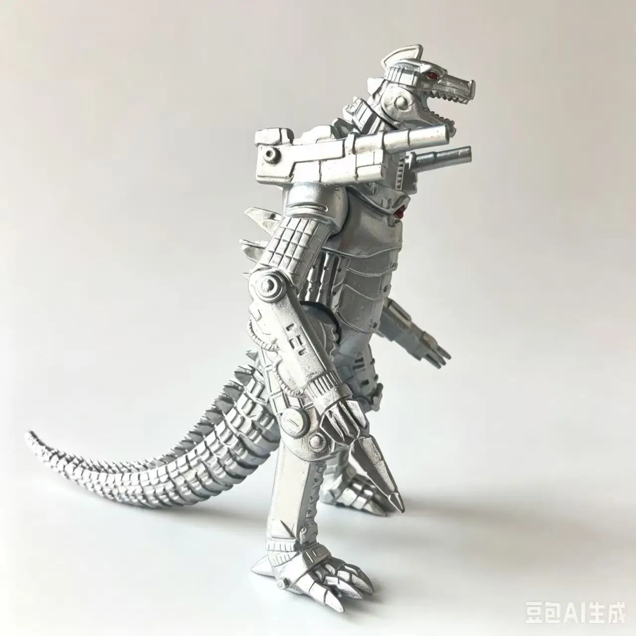 19cm Cannon Mecha Godzilla Series Gold Silver Machine Godzilla Action Figure PVC Model Collectible Toys Kid Christmas Gift - view 2