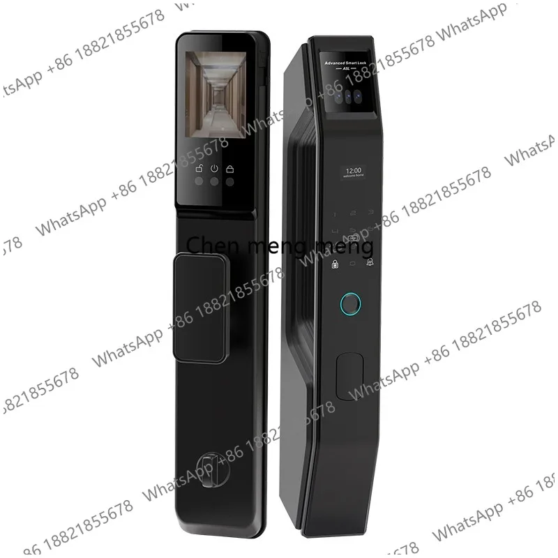 Automatic fingerprint lock facial recognition lock electronic password intelligent security electronic lock