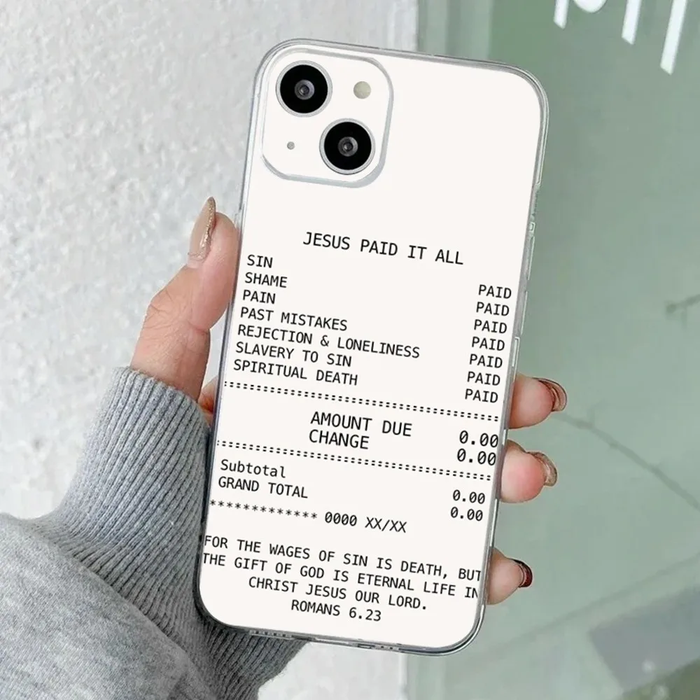 Christian Faith Design iPhone Case - alternate angle