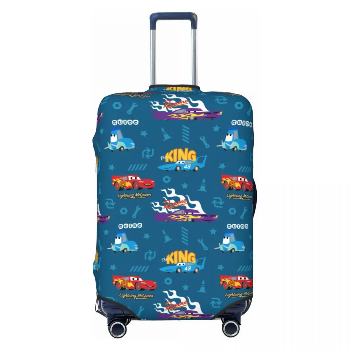 

Custom M-McQueenes Cartoon Hot Luggage Cover Protector Funny Travel Suitcase Protective Cover for 18-32 Inch