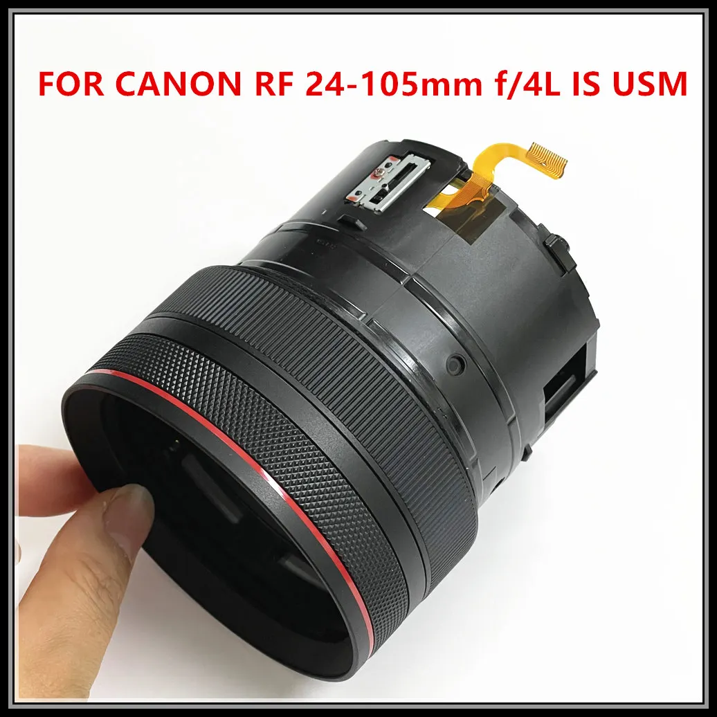 Novo tubo de suporte de baioneta traseira de barril fixo rf 24-105 f4 com anel de foco de zoom para canon rf 24-105mm f/4l is usm