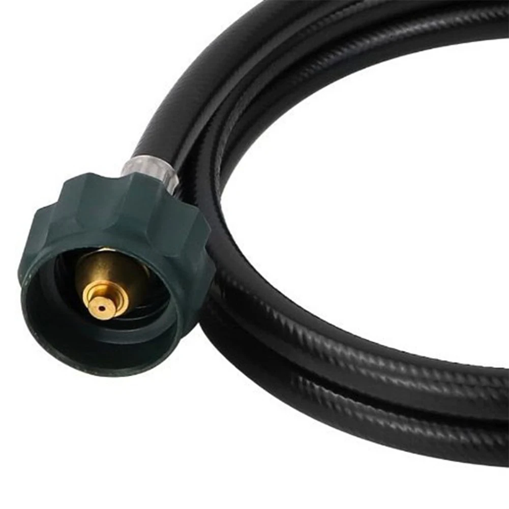 

Camping Fuel Use Black Propane Hose Enhanced Propane Combustion Filter Easy Installation Zinc Alloy Construction