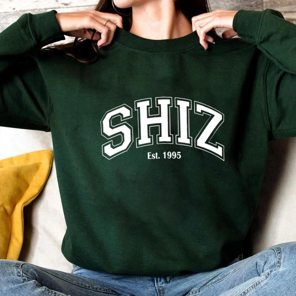 Retro Shiz Sweatshirt Wicked Shirt Shiz University Sweater Changed for Good Pullover Defying Gravity Musical Gift Sweatshirts