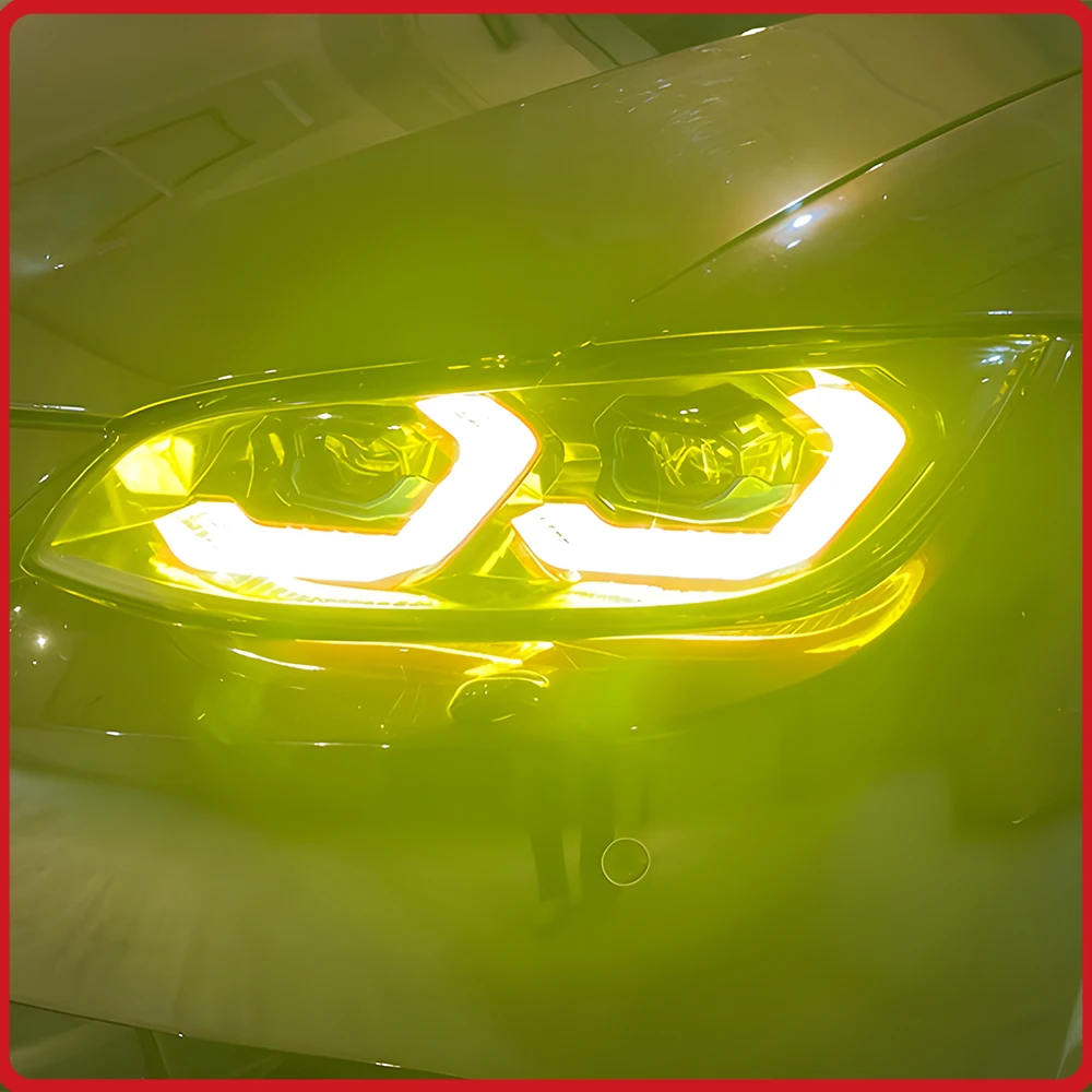 For BMW 3 Series E92 E93 2007-2010 Car Headlights Assembly Upgrade LED Accessories,Startup Effect,Flashing Turn Light,New Style