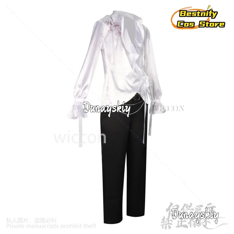 لعبة كوسبلاي لاف آند ديب سبيس كوسبلاي زين ليشن زي الربيع والزهور قلادة السراويل أنيقة الفرنسية زهرة قميص شعر مستعار كوسبروف