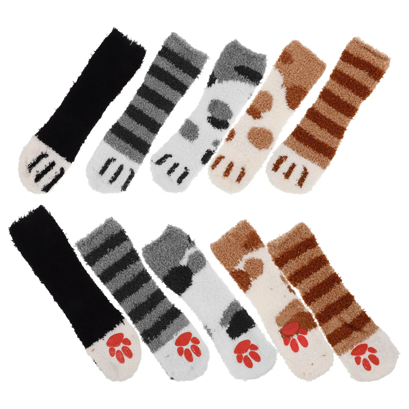 

5Pairs Baby Long Knee High Socks Elastic Warm Comfortable Over Knee Winter Stockings Baby Stockings Thigh High Socks