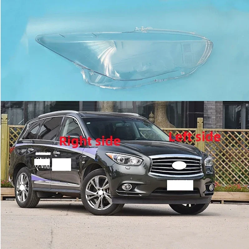 

For Infiniti QX60 2014 2015 car headlight shell headlight cover headlamp lens headlight glass Auto shell cover