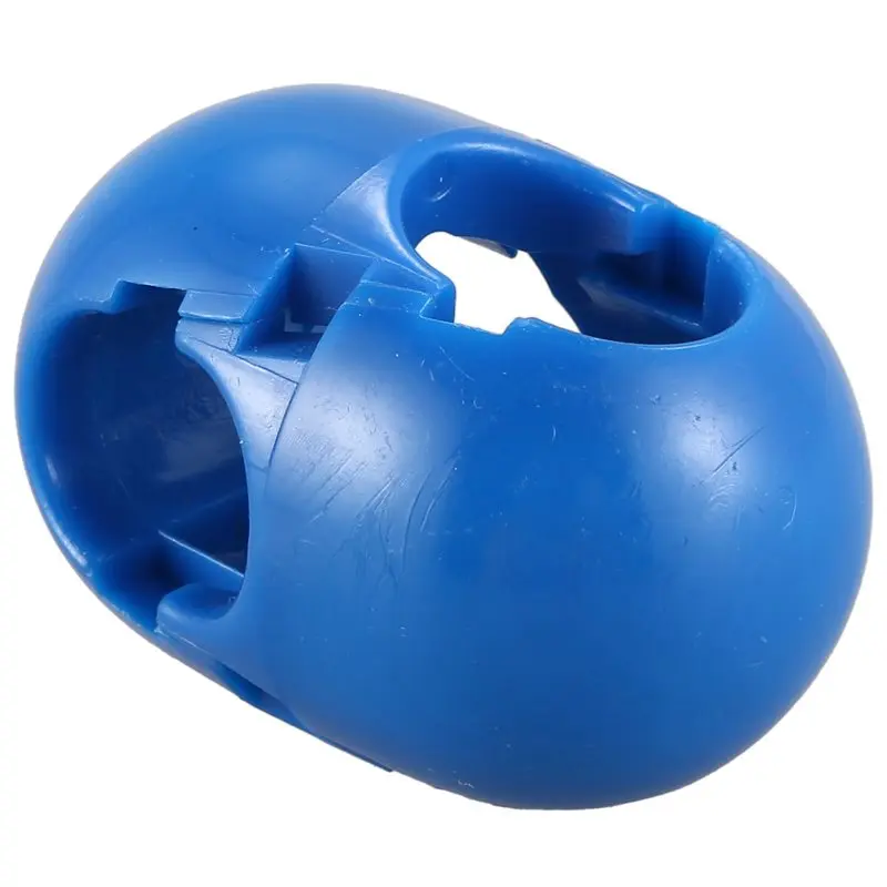 Y49A 100Pcs Climbing Rope Net Plastic Connector Buckle for Outdoor Amusement Swing Climbing Rope Parts Blue 16mm