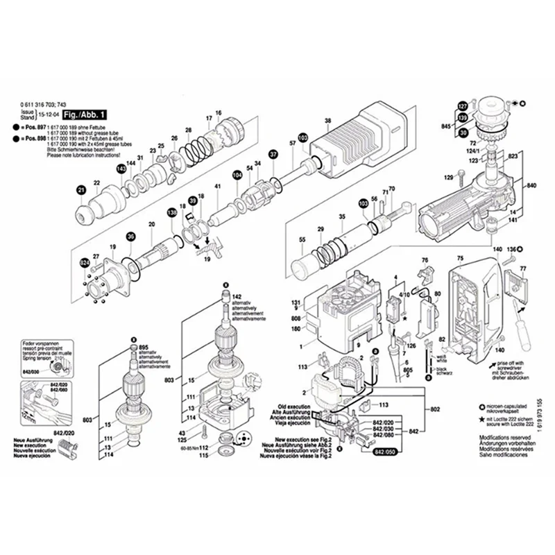 6X AC 220V 속도 조절기 거버너 교체 GBH11DE GSH11E GSH 11E GBH 11DE 로터리 해머 전동 공구 액세서리-AT64