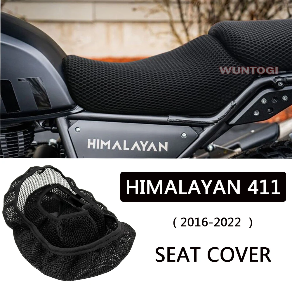 

2016-2022 Seat Protect Cushion Motorcycle Seat Cover For Royal Enfield Himalayan 411 3D Honeycomb Mesh Seat Cushion Seat Covers