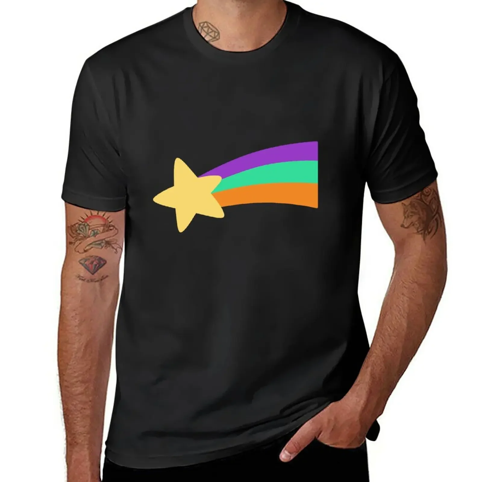 

Mabel Shooting Star T-Shirt Blouse Aesthetic clothing aesthetic clothes mens cotton t shirts