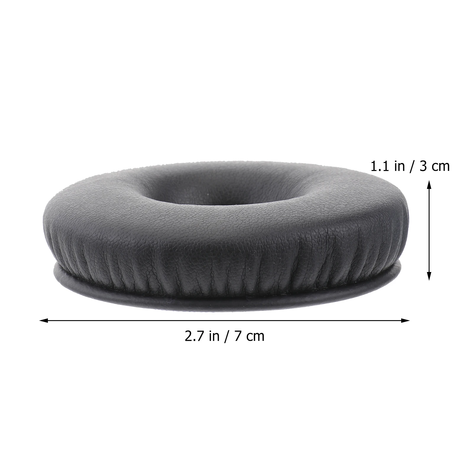 

2pcs 1 Pair Replacement Ear Pads Cushion For Mdr-Xb650Bt Xb550Ap Xb450Ap Headphones Black Soft Durable Comfortable Compatible