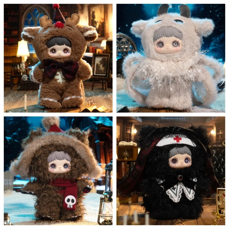 

New Product In Stock Winter Bizarre Blind Box Cute Dolls Plush Toys Bags Pendants Decorations Christmas Birthday Gifts
