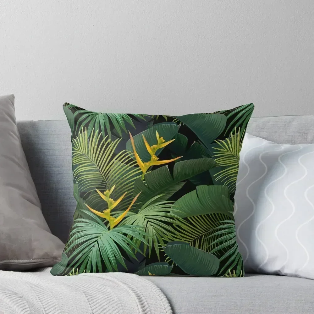 

Dark Jungle Throw Pillow pillows decor home Sofa Cushions Covers Cushion Cover For Sofa Christmas Pillow Cases pillow