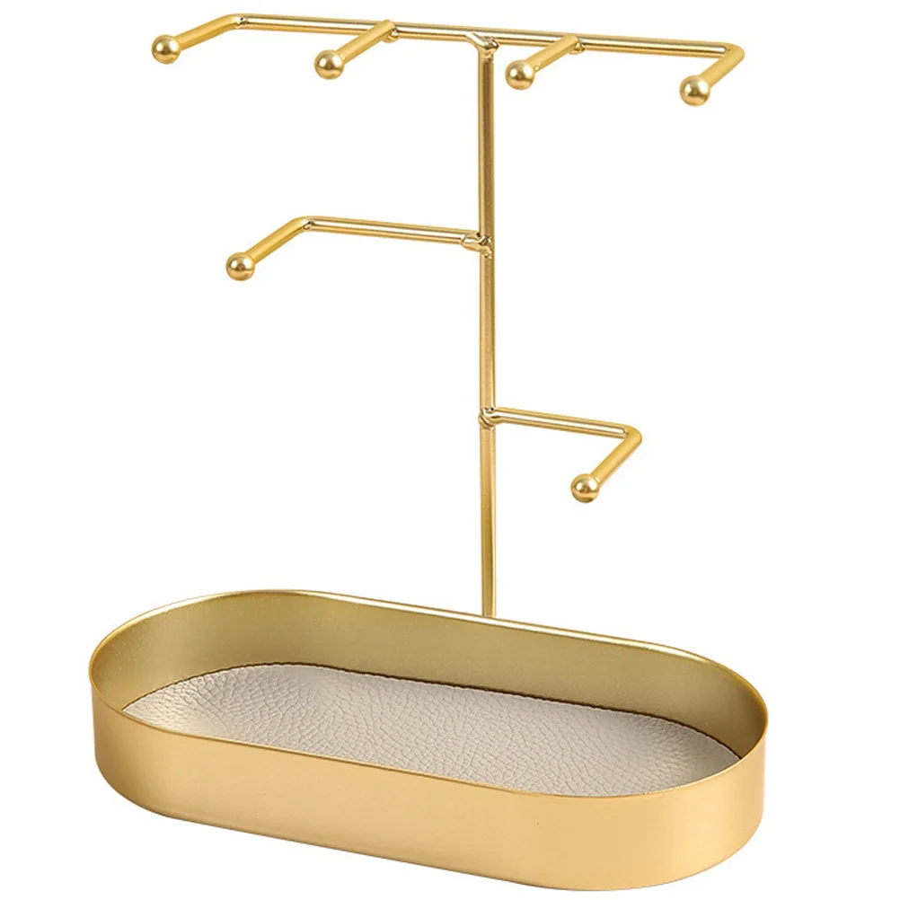 

Jewelry Earring Organizers Metal Holder Necklace Hanger Stand Display Storage Jewlery