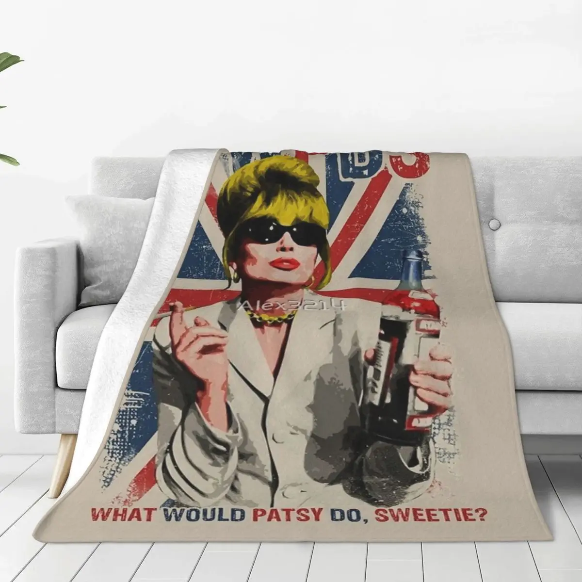 What Would Patsy Do Four Seasons Universal Blanket Movie Theater Can Be Laid Halloween Gifts