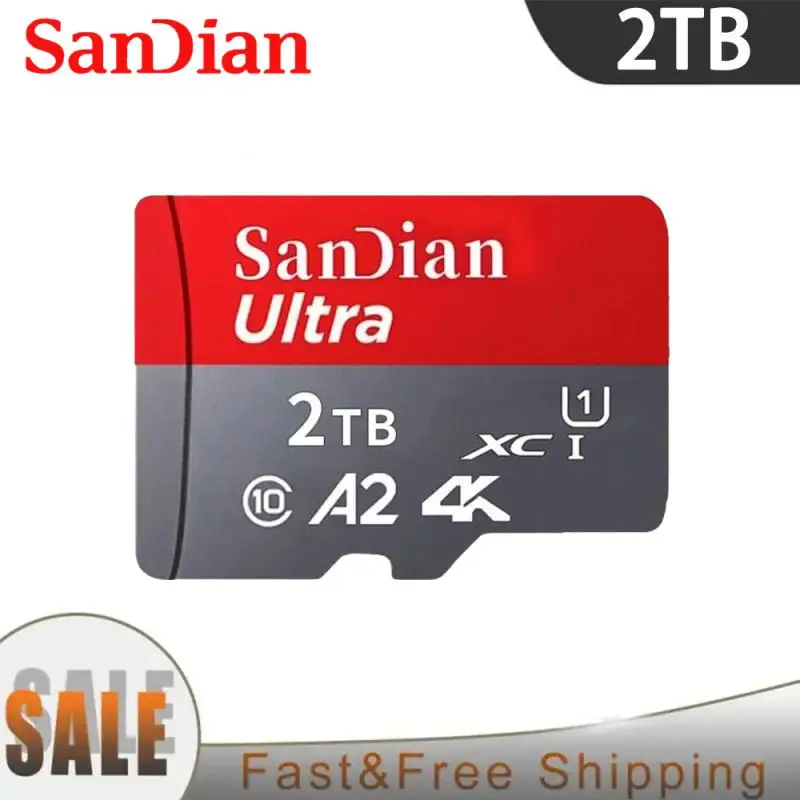 بطاقة ذاكرة صغيرة V30 فئة 10 ، TF ، SD Card ، U3 Flash ، 1 GB ، 2 ، بطاقة SD للكاميرا ، سرعة عالية ، 10000 GB ، GB