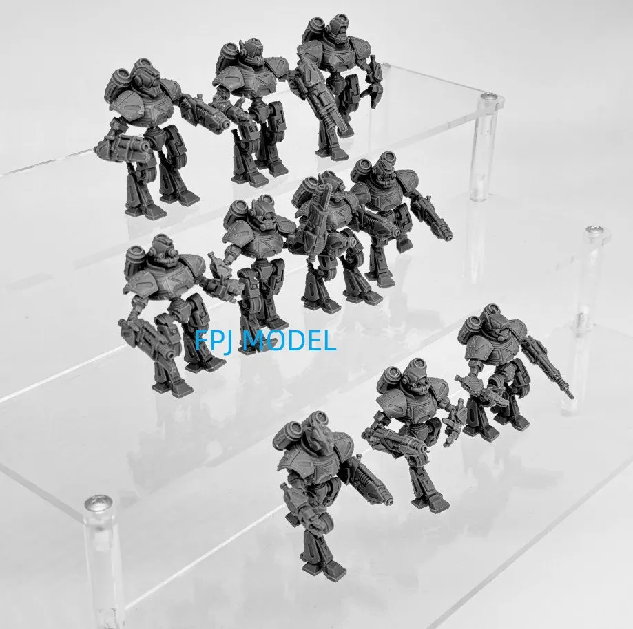 28mm SCAVENGER MECHANODS Resin Model Kit MinitaureTabletop War Gaming Unpainted Soldier Figures