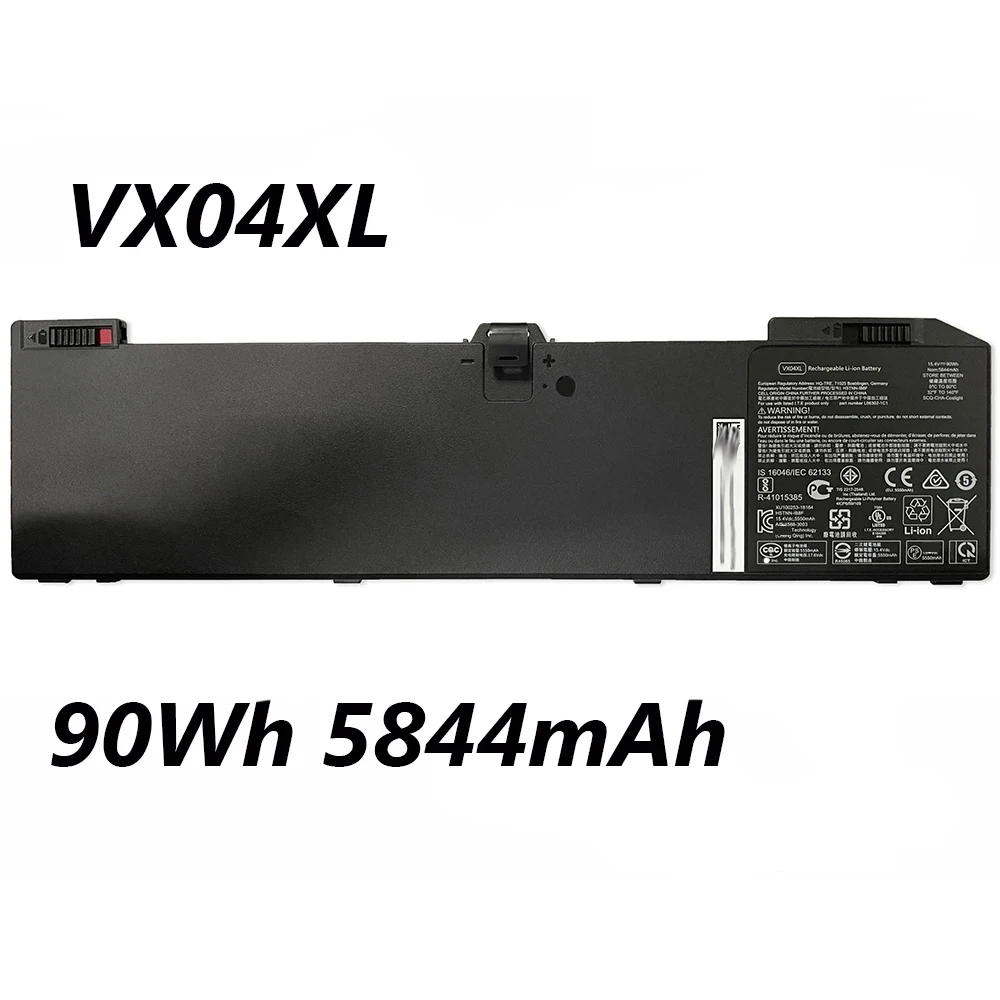 

VX04XL 15,4 В 90 Втч 5844 мАч аккумулятор для ноутбука HP Zbook 15 G5 2YW99AV 2YX00AV 3AX02AV 15 G6 7WY08PA серии ноутбуков