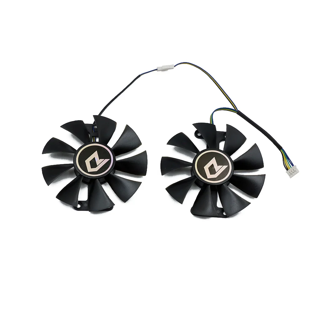 2Pcs/Lot GA91S2U GPU Cooling Fans Replacement For PowerColor Red Devil Radeon RX 470 480 580 Graphics Video Cards Cooler Fans