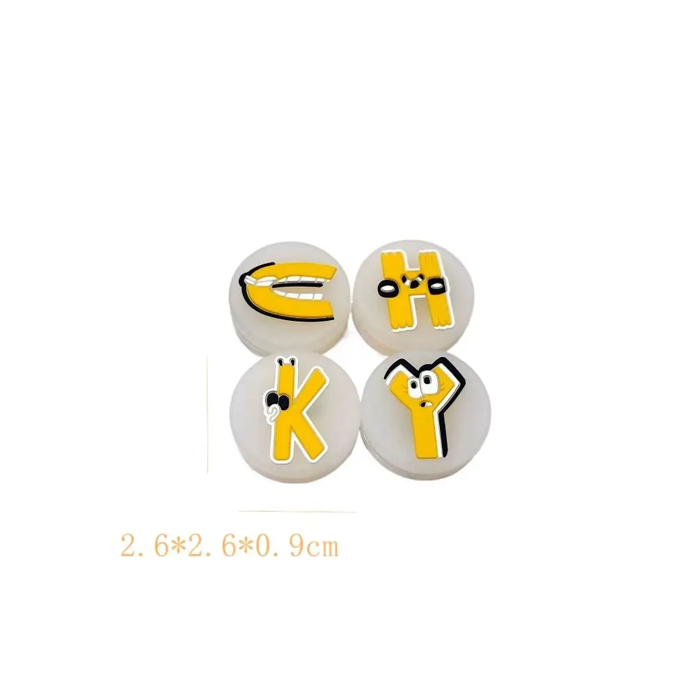 26 lettres anglaises Tennis amortisseur Anti-Vibration Absorption des chocs raquette de Tennis amortisseur personnalité mignon