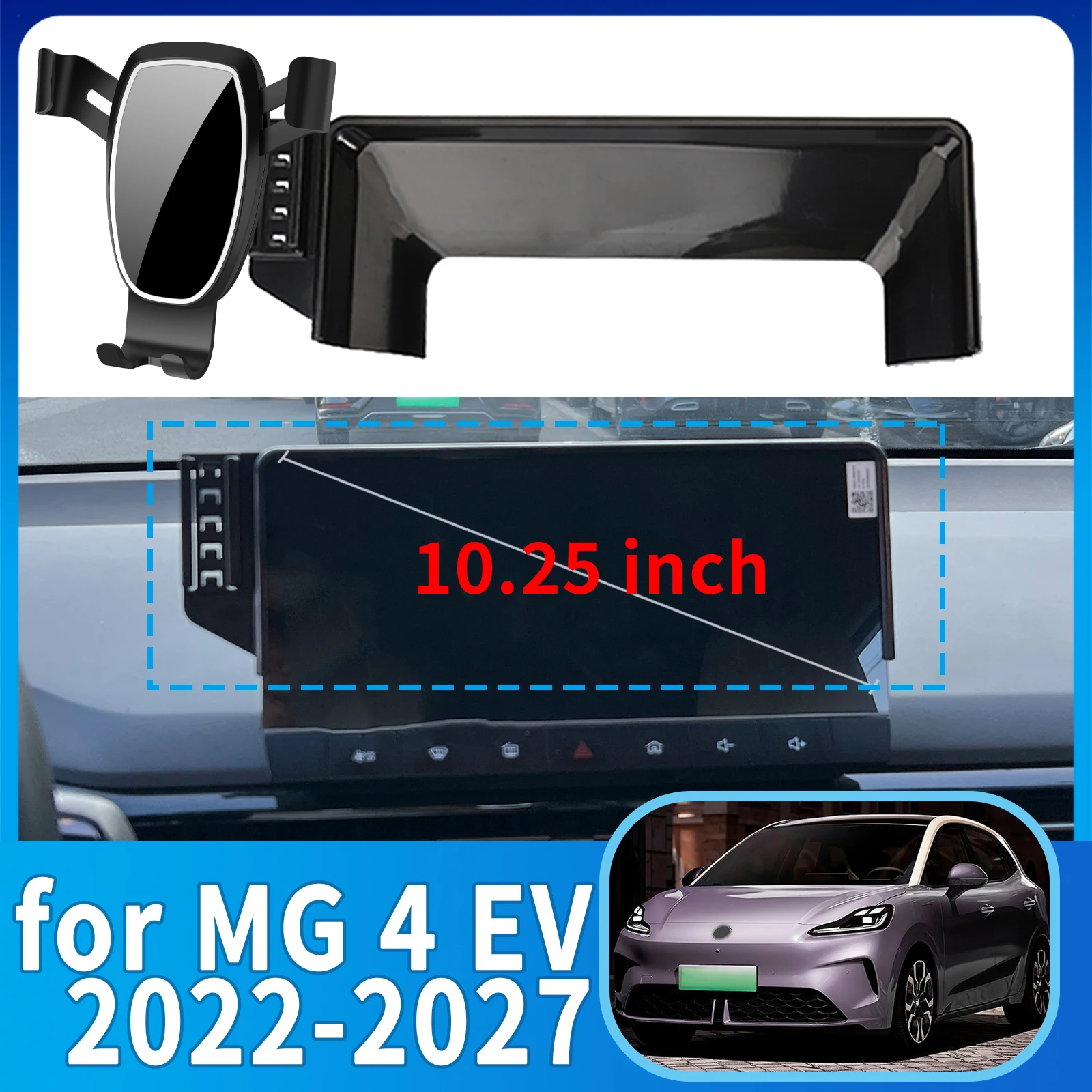 

fit for MG 4 EV 2022 2023 2024 2025 2026 2027 Anti-Shake Screen Base Phone Holder Mount Stand ​​ Dedicated Car​​ accessoires