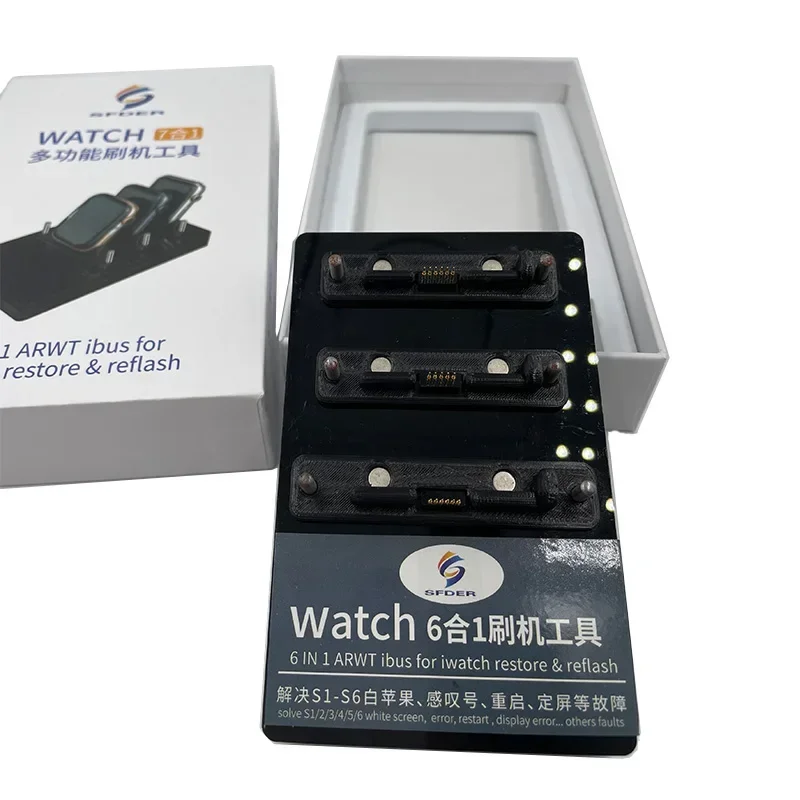 LHIBUS AWRT Adapter Restore Tool Recovery Adapter Restore Box for IWatch Ibus S1/S2/S3/S4/S5 S/6 38mm 40MM 42mm 44MM