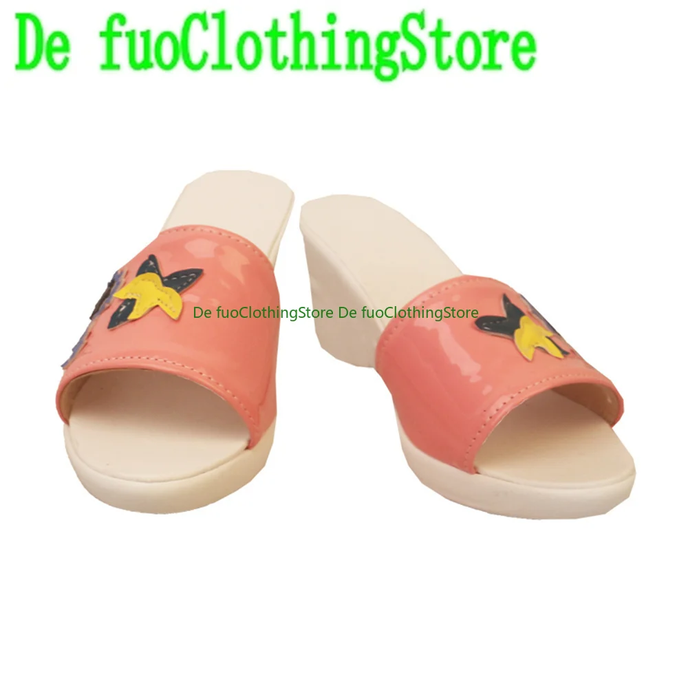 DefuoClothing StoreFinal Fantasy VII Remake Aerith Gainsborough Cosplay Schoenen Laarzen Spel Anime Halloween Kerstmis