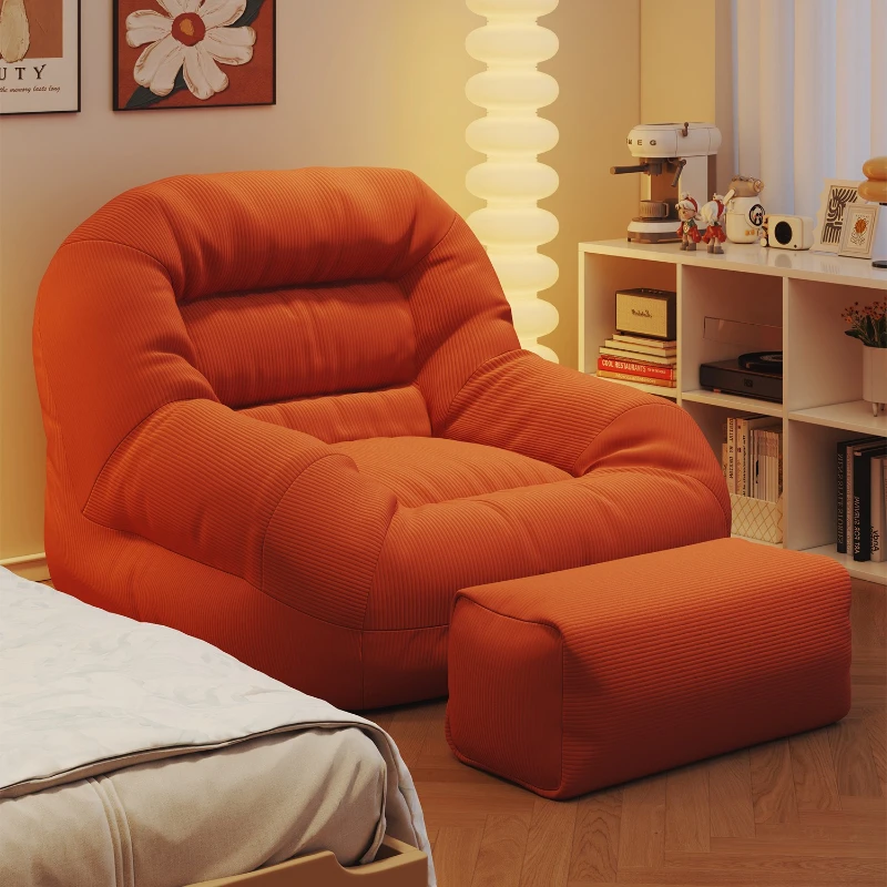 Lazy Bean Bag Sofas Portable Comfortable Small Sofa Relaxing Balcony Living Room Single Sofas Can Lie or Sleep Beanbag Chairs - view 6
