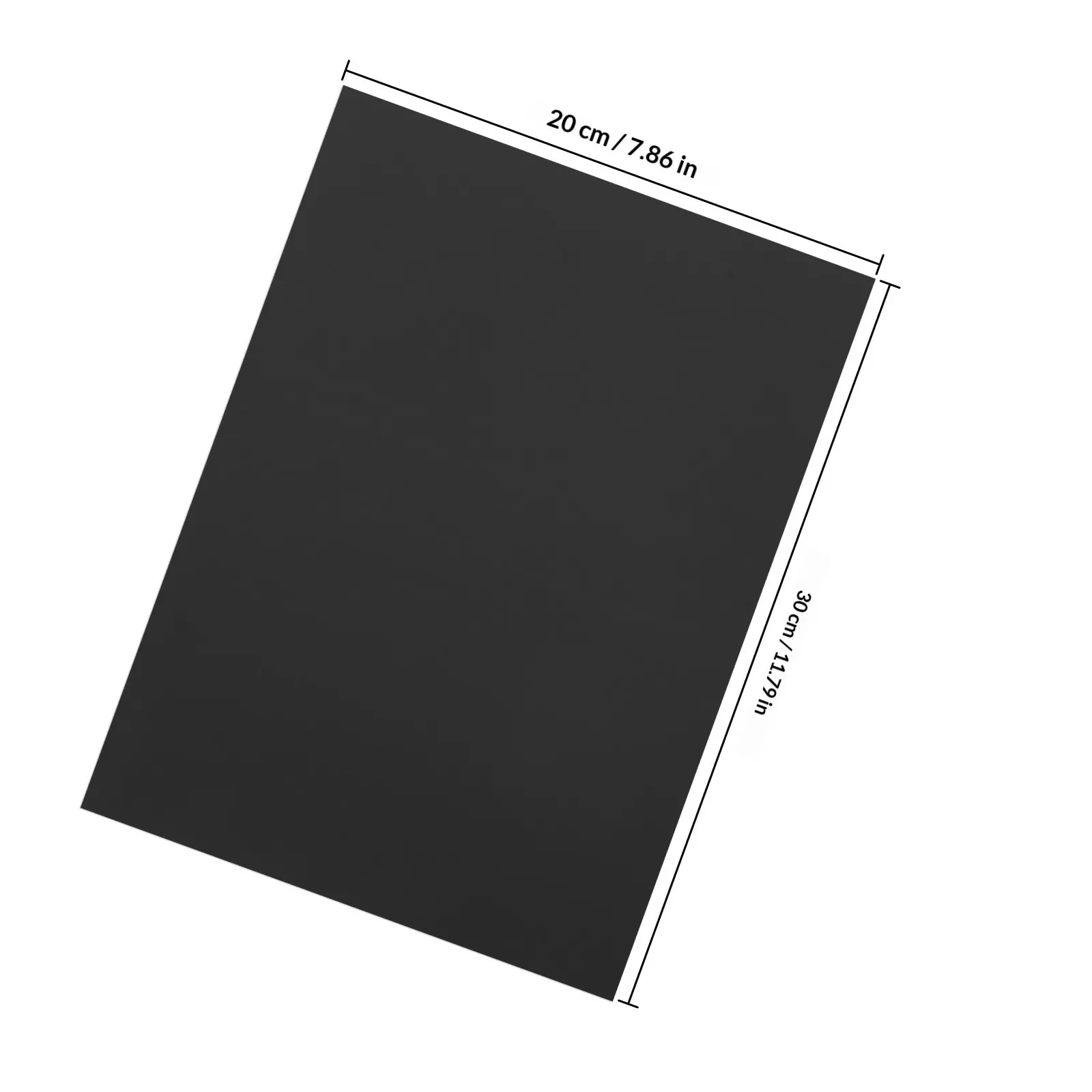 3Pcs Anodized Aluminum Black Sheet Engraving Blanks Precision Cut Durable Metal Plates for Signage Name Tags Craft