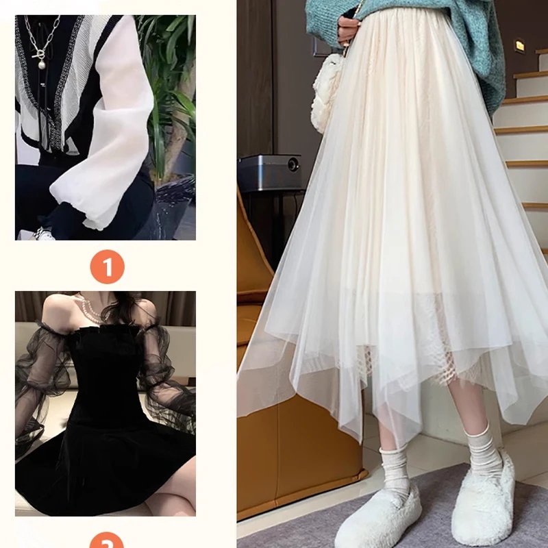 160x50/500cm Encrypt Soft Mesh Fabric For Wedding Dresses, Wedding Decorations, Gauze Curtains, Mosquito Nets DIY Skirt Fabrics